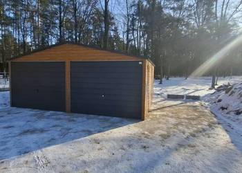 Garaż blaszany domek ogrodowy 6x2 6x6