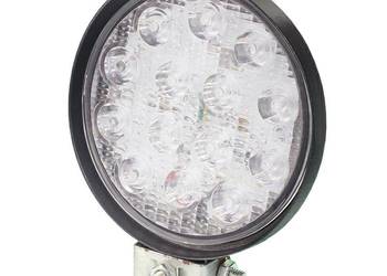 LAMPA ROBOCZA LEDOWA OKRĄGŁA, 14 LED 12-80V, FI 112MM, GRUBOŚĆ 28MM