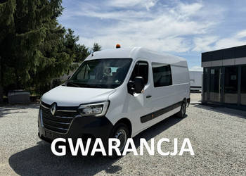 Renault Master max L3H2 7 osobowy brygadówka lift doka 50tys.km!!! pełna o…
