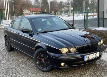 Jaguar X-type Benzyna 2.1 V6 156KM Skóra Klima Czarny Zamiana