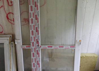 Drzwi  PCV nowe nie montowane 140 x 210