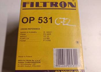 FILTR OLEJU Opel Ascona B Omega A Rekord D E Senator _ OP531