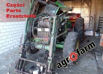 John Deere 6210SE części, silnik, skrzynia biegów