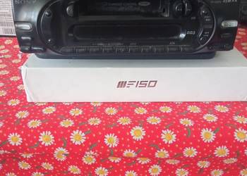 Radio Sony XR-CA370 na kasetę 4x45w wejście na wzmacniacz i wekslarke