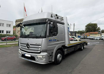 Mercedes Atego Atego1223 Pomoc Drogowa Autolaweta Autotransporter Euro6 TE…