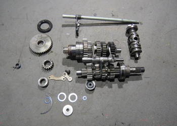 HONDA HORNET 600 PC36 2006 06 SKRZYNIA BIEGÓW PRZEKŁADNIA GŁOWINA WODZIKI