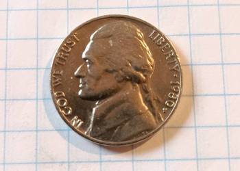 5 CENTÓW ( FIVE CENTS ) 1980 ROK ( P ) - USA