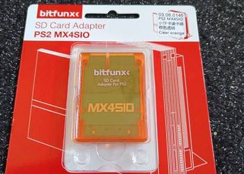MX4SIO, PS2, microSD, nowy, pomarańczowy, PlayStation 2