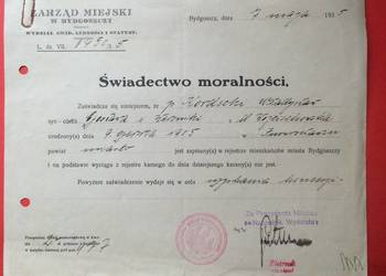 ( 647 ) Świadectwo Moralności Kordecki