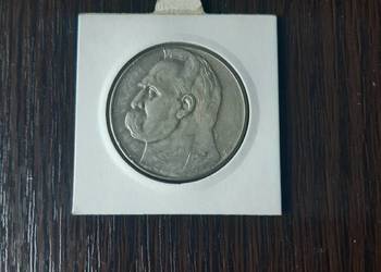 10 złotych 1934 Piłsudski - orzeł strzelecki - srebrna moneta