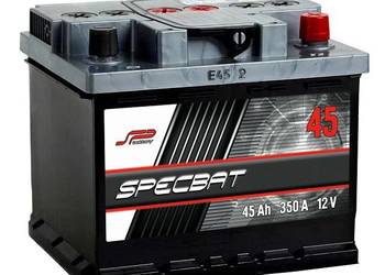 Akumulator 45Ah 350A 12V Specbat.Darmowa wymiana !
