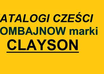 Katalogi części do KOMBAJNOW marki CLAYSON