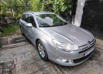 Citroen C5 kombi benzyna hak klima skóra manual nowy przegląd