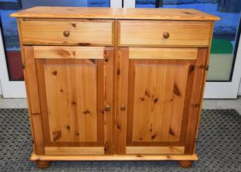 komoda z drewna sosnowego - jak nowa