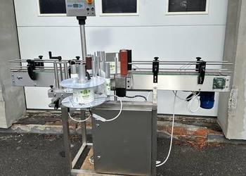 Etykieciarka z boxem / roto / NOWA / doOkrągłych / Etykietarka