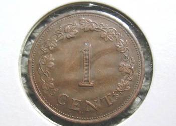 Malta 1 Cent 1977r - W Holderze