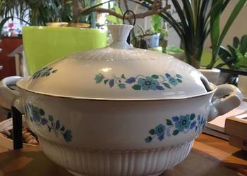 Waza na zupę+ talerze  porcelana Włocławek