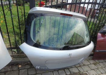 PEUGEOT 207 3D KLAPA TYŁ TYLNA KOMPLETNA EZRC HATCHBACK