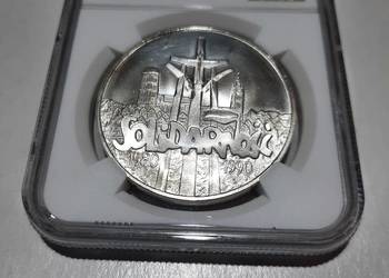 MONETA 100000 złotych, 1990 typ 'A' Solidarność UNC