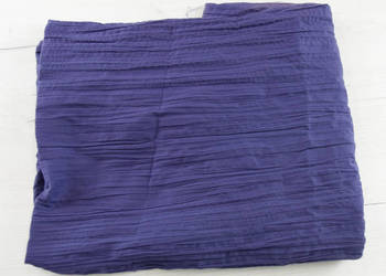 (oddam) Tkanina bawelniana kreszowana niebieska - wyprzedaż tkanin