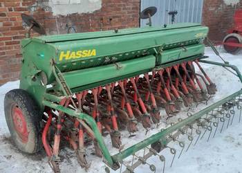 Siewnik Hassia 3 metry drobny wysiew olejowa przekladnia ścieżki