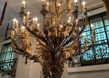 2 x żyrandol barok francuski ogromne 2 x żyrandol barok francuski ogromne