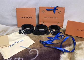 Pasek Louis Vuitton 80-125 + pudełko