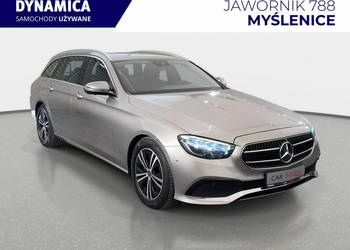 Mercedes E 220 VAT 23% 2.0d 194KM automat 2021/22 r., salon PL I właścicie…