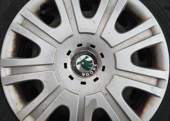 Sprzedam felgi 15 5x112z oponami zimowymi i oryginalne kołpaki