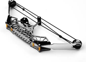 Łuk Bloczkowy | 20 cm | Metal | Brelok Miniłuk | Łucznictwo