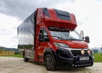 Fiat Ducato 2.3 177km plandeka 10 ep, elegancki