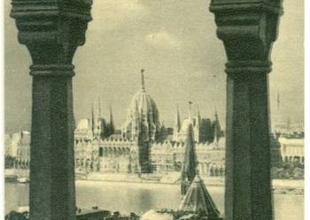 Stare zdjęcie pocztówka fotografia widokówka Budapest