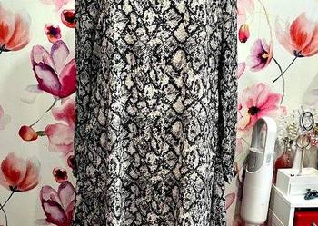 new look sukienka modny wzór węża skóra hit roz.40