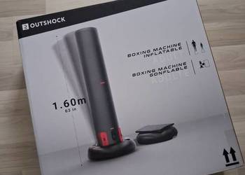 Worek bokserski Outshock nadmuchiwany 1,6m + rękawice 8oz