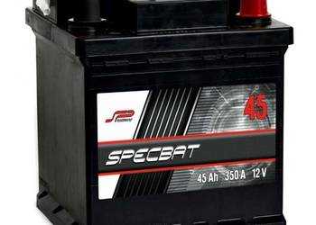 Akumulator 45Ah 350A SPECBAT  Kostka PRAWY PLUS