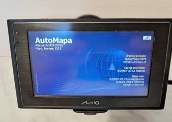 Nawigacja Mio gps starsza ale działająca z kartą pamięci i ładowarką
