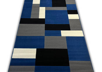 NOWOCZESNY DYWAN 120X170 CARLO 4249 JEANS GĘSTE RUNO DO WNĘTRZ