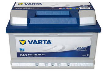 Akumulator 72Ah 680A VARTA Blue Dynamic E43