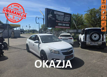 Chevrolet Cruze 1.8 Benzyna 141 KM, Klimatyzacja, Alu, Skóra, Grzane Fotel…