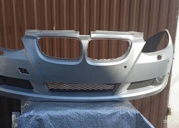 Zderzak BMW E92 przód srebny,czujniki pdc