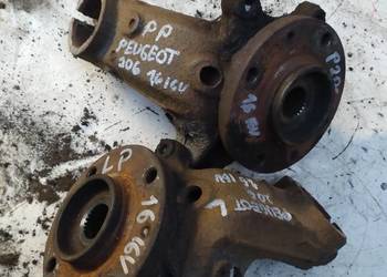PEUGEOT 206 CC 1,6 16v piasta przód zwrotnica lewa PEUGEOT 206 CC 1,6 16v piasta przód zwrotnica lewa