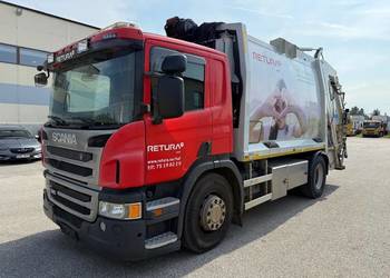 SCANIA P320 śmieciarka Joab 15 m3 waga !