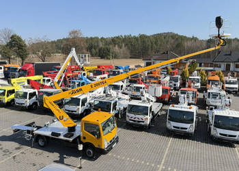 Nissan Cabstar Podnośnik Koszowy 20m GSR E200 TE4 Zwyżka Palfinger Ruthman…