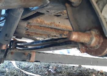 Ducato III skrzyniowy Tylna belka os resor resory