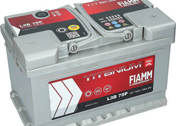 Akumulator Fiamm Pro 12V 75Ah 730A P+ FTP75+N