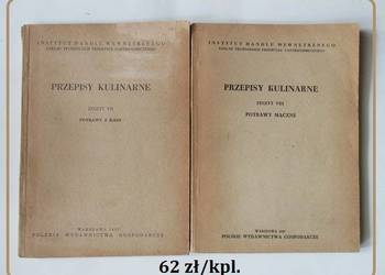 Przepisy kulinarne - potrawy z kasz / potrawy mączne / kuchnia/ PRL