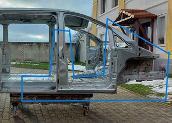 Mercedes EQV w447 V-klasa ćwiartka prawa przód próg prawy słupek a b 