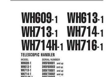 KOMATSU WH714-1 WH716-1 instrukcja naprawy
