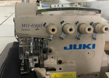 JUKI MO-6916S OVERLOCK 2-IGŁOWY, 5-NITKOWY, SILNIK SERVO