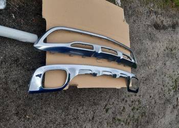 Chrom nakładka zderzaka tył Mercedes W156 A1568855001 listwa ozdobna tylna